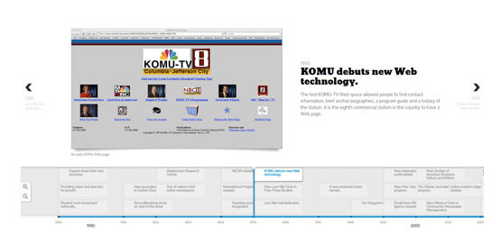 KOMU Website 1995