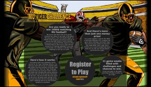 MU Tiger-Challenge Website