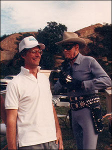 Greg Wagner with Clayton Moore