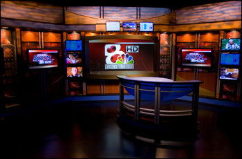 KOMU Studio Set April 2009