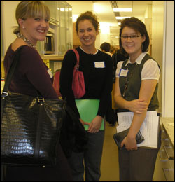 Lauren Aust, Ashley Trent and Brianne Sanche at Meredith Corp.