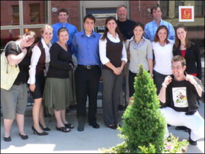 MU students and their mentors in the City of Weston