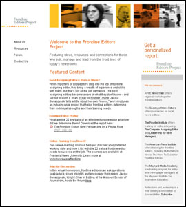 Frontline Editors Project