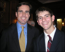 Bob Woodruff and Sean Powers