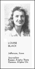 Louise Black Jadel, BJ '46