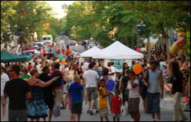 Ninth Street in Downtown Columbia