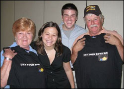 Rebecca Walker, Nabely Castillo, Anthony Jackson and John Walker