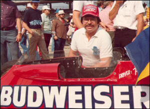 Steve Kopcha at the Indianapolis 500