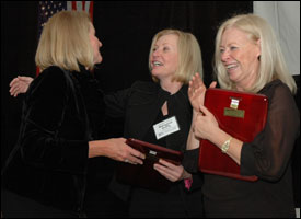 Margaret Duffy and Esther Thorson