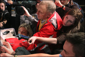 Ashley Rowe at the 2010 Winter Olympics