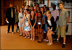 Students at 2010 MUJW