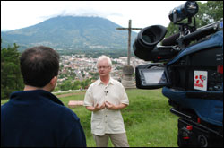 Alex Rozier Conducts an Interview