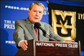 Jim Lehrer, BJ '56