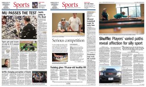 Front Page Collage: APSE Winners Front Page Collage: APSE Winners