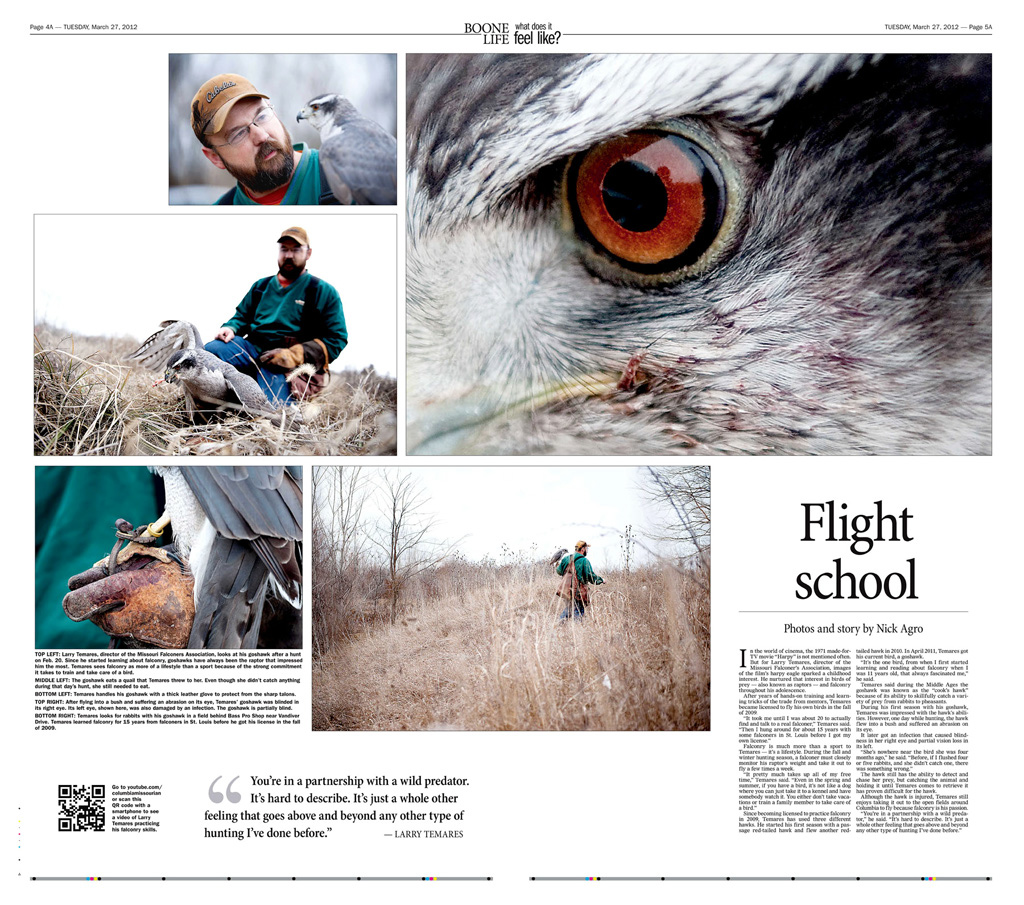 Columbia Missourian: “Flight School”