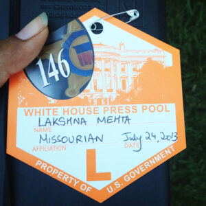 White House Press Corps Pass