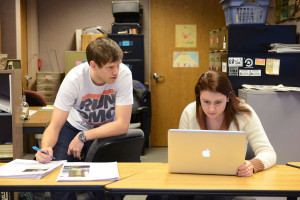 Missouri Students at Computer