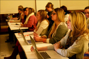 Students Listen to Dalina Tobar-Rottman