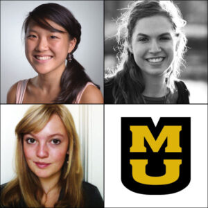 Natalie Cheng, Grace Lyden and Ida Sophie Winter