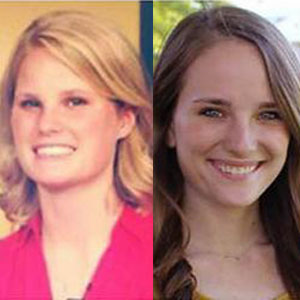 Madeleine Ptacin and Paige Tentkoff