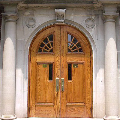 Doors to Neff Hall
