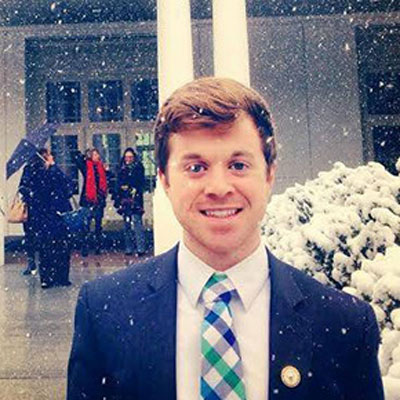 Zach Parolin, BJ '12