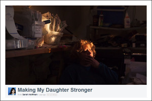 "Making My Daughter Stronger" by Sarah Hoffman, BJ '13