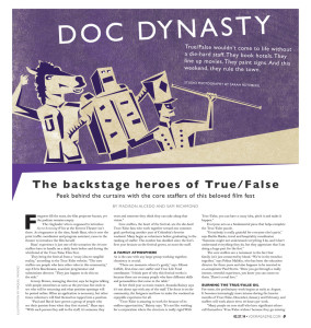 Vox Magazine: Doc Dynasty