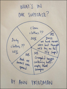 The Hairpin: Hand-Drawn Pie Chart