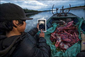 James Andre on Caribou Hunt