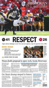 Columbia Missourian Front Page