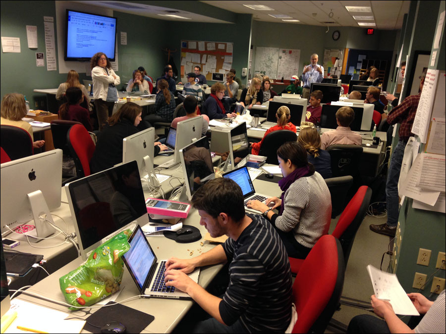 Columbia Missourian Newsroom