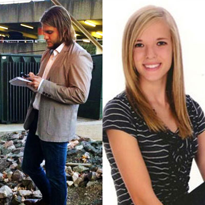 Seth Boster and Annie Dankelson