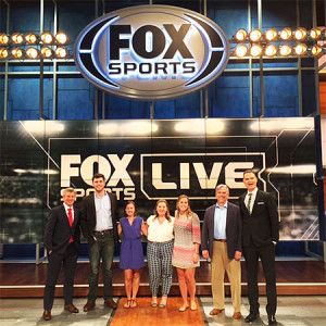 AdZou Team in LA with Fox Sports University