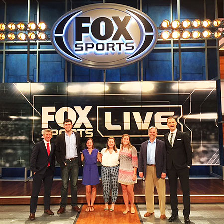 AdZou Team in LA with Fox Sports University