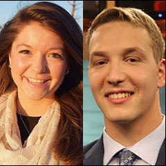 Jenna Middaugh and Zack Newman