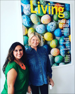 Ciera Velarde with Martha Stewart