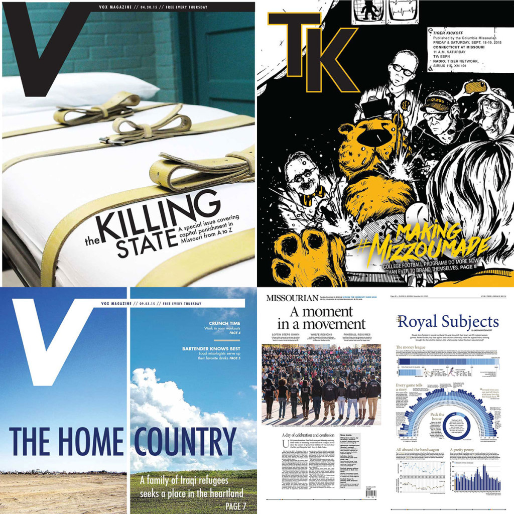 2016 College News Design Contest Award Winners
