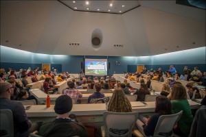 Filmmaker Spike Lee Teaches Master Class to Documentary Journalism Students