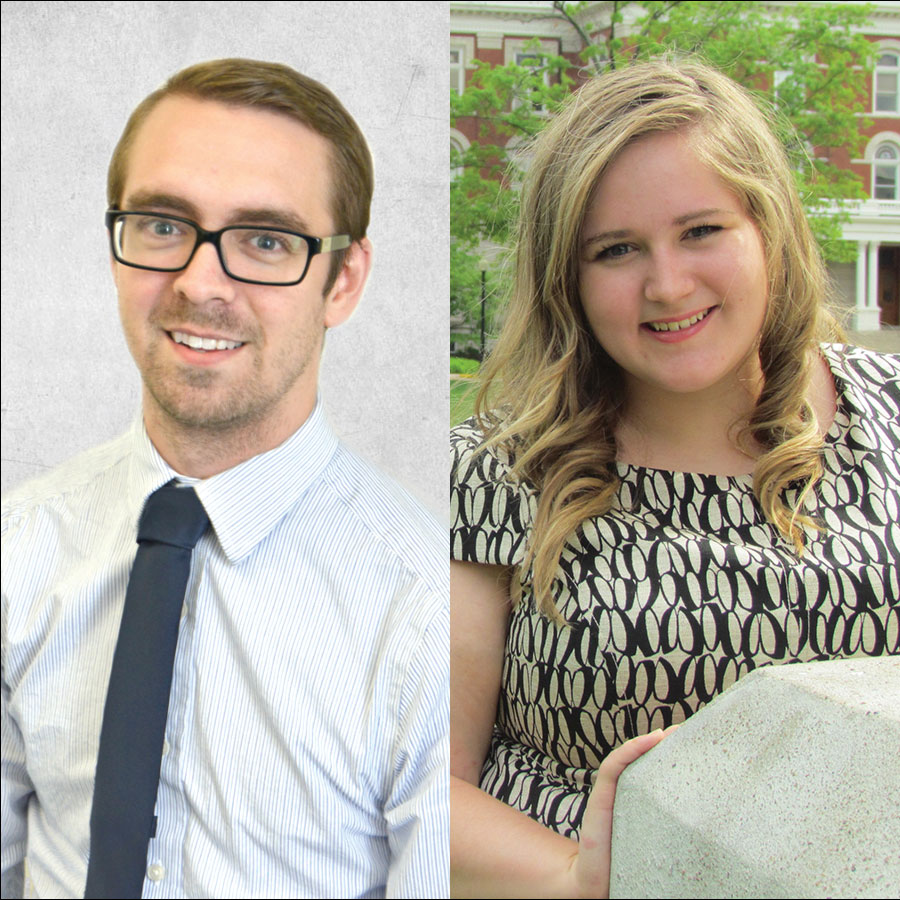 Eric Dundon and Hannah Spaar