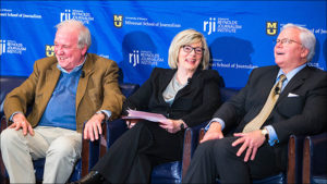 Mike McCurry, Barbara Cochran and Ed Rogers