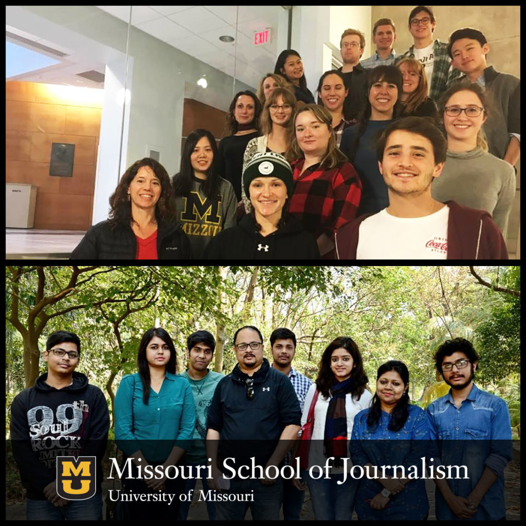 Missouri School of Journalism students and faculty have formed a unique international journalism partnership with journalism students in India.