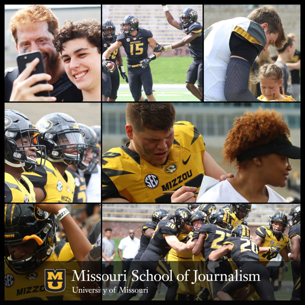 At the Missouri School of Journalism, students have many media outlets available to cover all aspects of sports. (Photos: Lexi Churchill.)