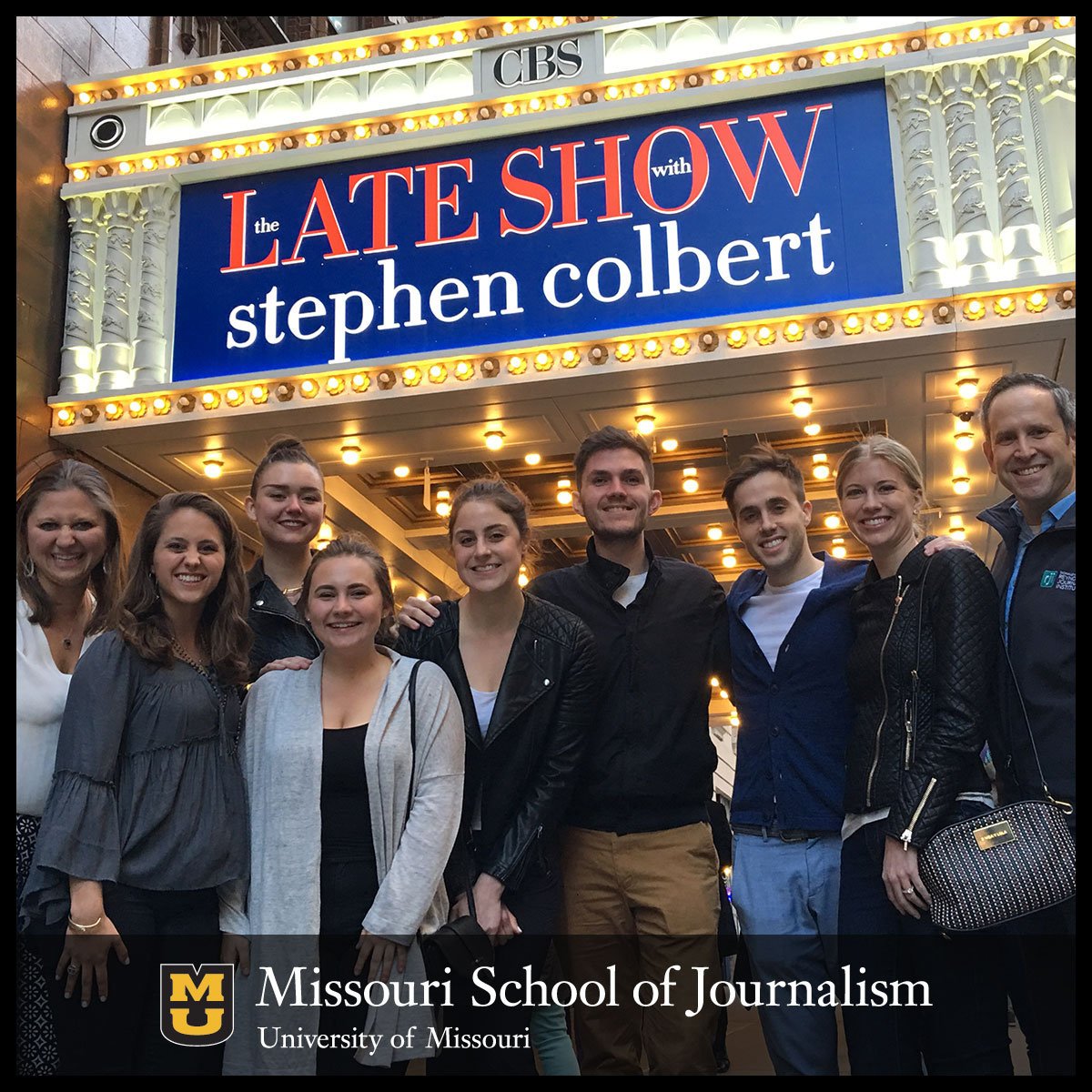 Students in New York Program Invited to Taping of 'The Late Show with Stephen Colbert'