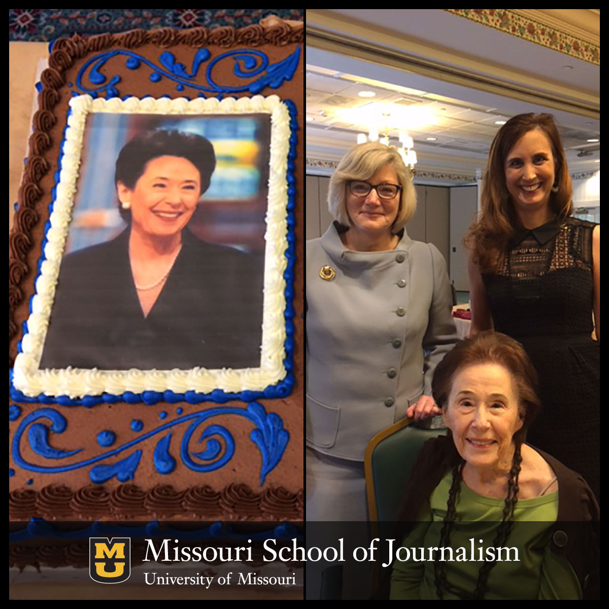 Barbara Cochran, Betty Dukert and Betsy Fischer Martin