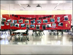 The Footprint Project Wall of Inclusion