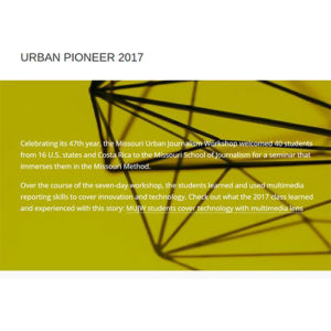 Missouri Urban Journalism Workshop
