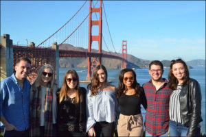 NLI Students at the Golden Gate Bridge