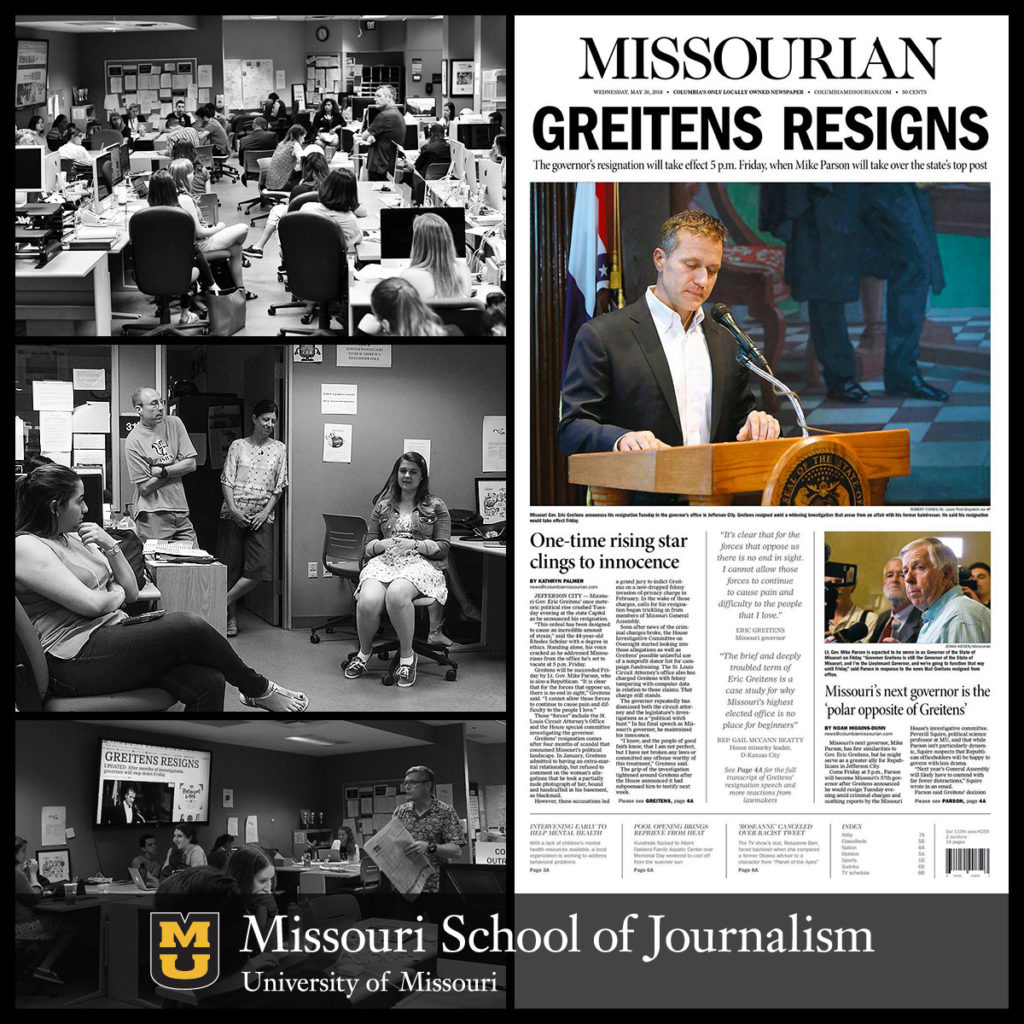 Resignation of Missouri Gov. Eric Greitens