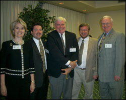 Suzette Heiman, Fritz Cropp, Dean Mills, Mike McKean and Brian Brooks